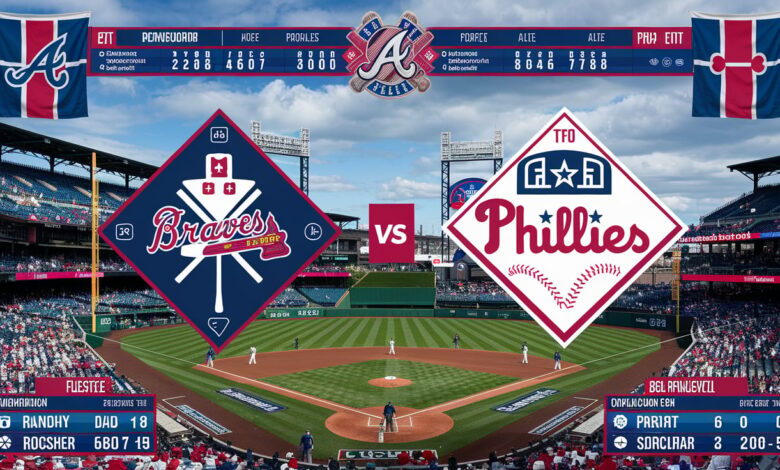 Atlanta Braves vs Phillies Match Player Stats