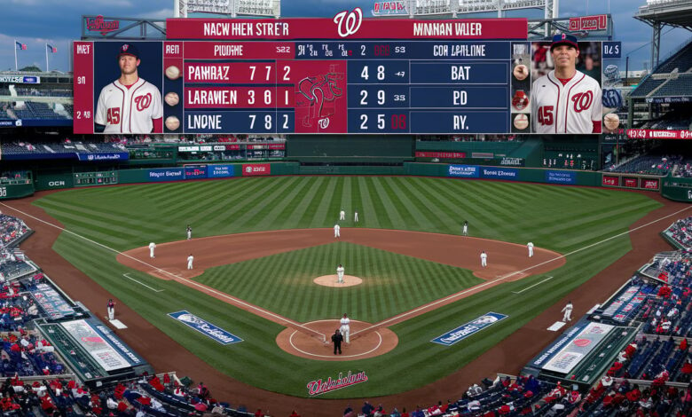 Washington Nationals vs Phillies Match Player Stats