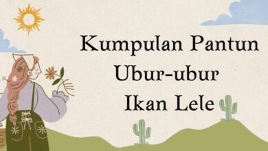 Pantun ubur ubur ikan lele